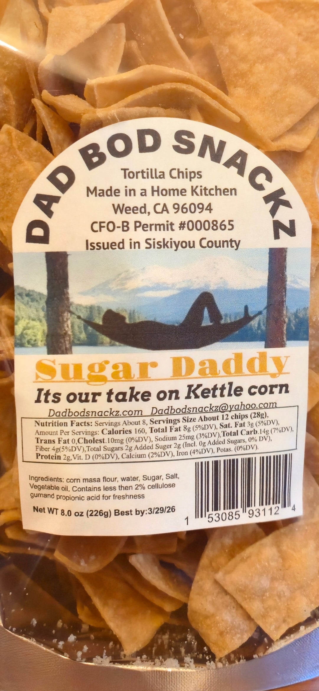 Sugar Daddy ( Kettle Corn Style)