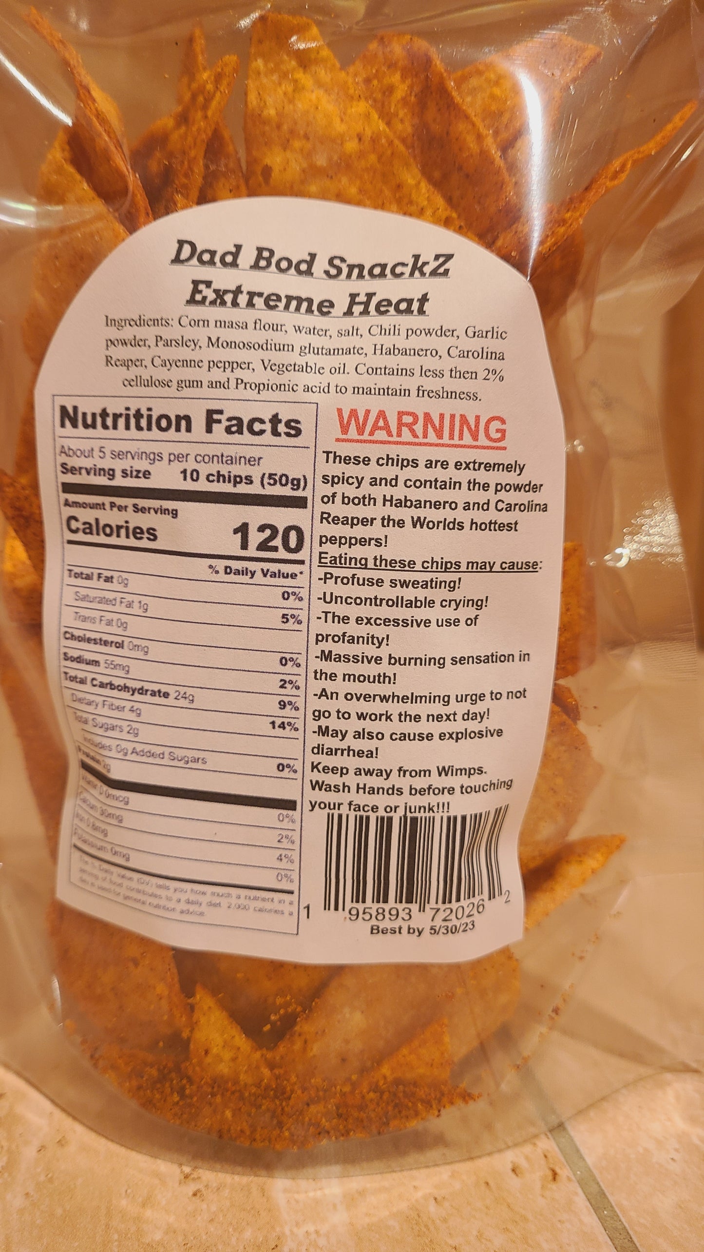Dad Bod SnackZ Extreme Heat!!