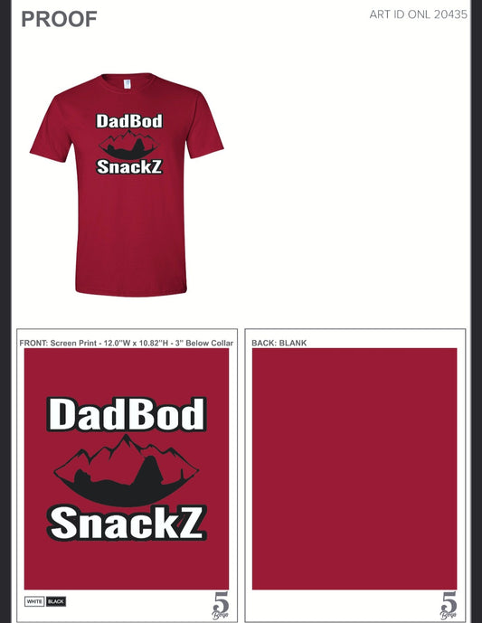 Dad Bod SnackZ T-Shirt