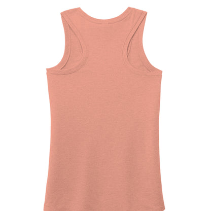 Heathered Dusty Peach - DM138L - BACK