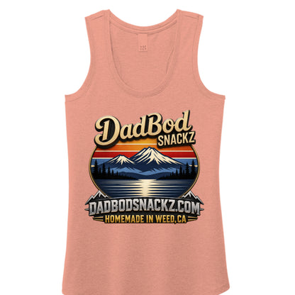 Heathered Dusty Peach - DM138L - FRONT