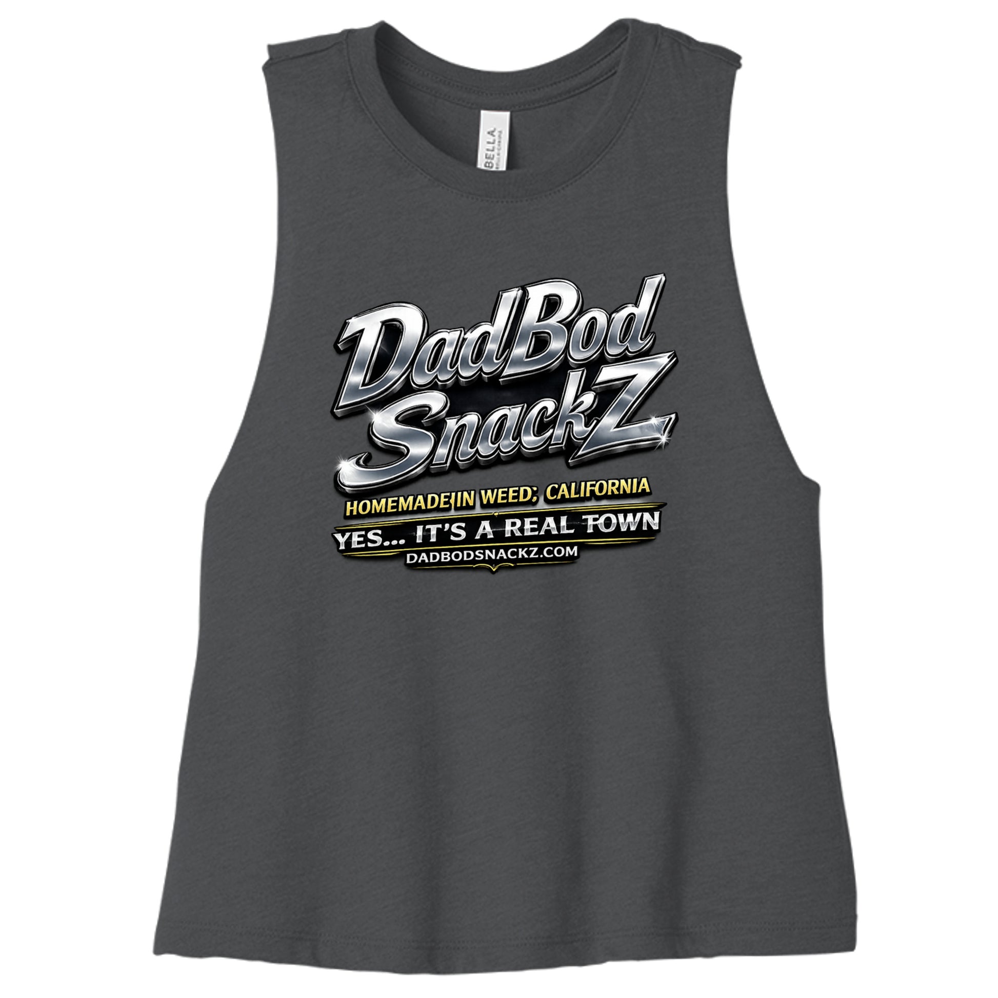DARK GRY HEATHER - 6682 - FRONT