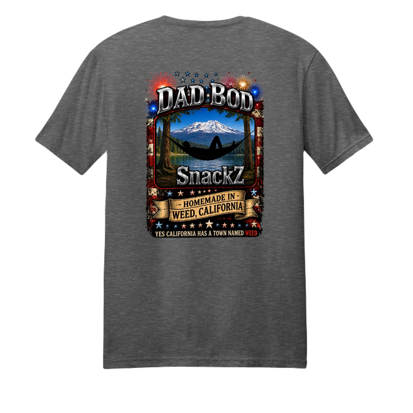 Dark Heather Grey - PC450 - BACK