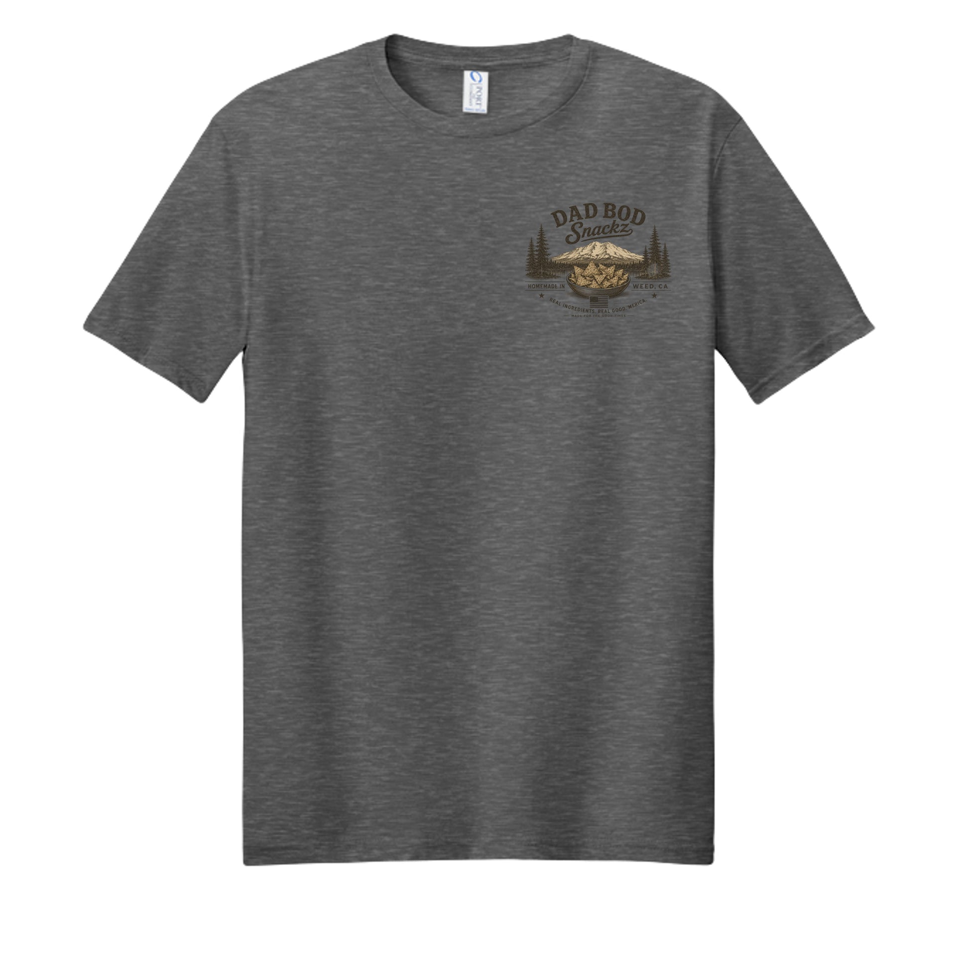 Dark Heather Grey - PC450 - FRONT