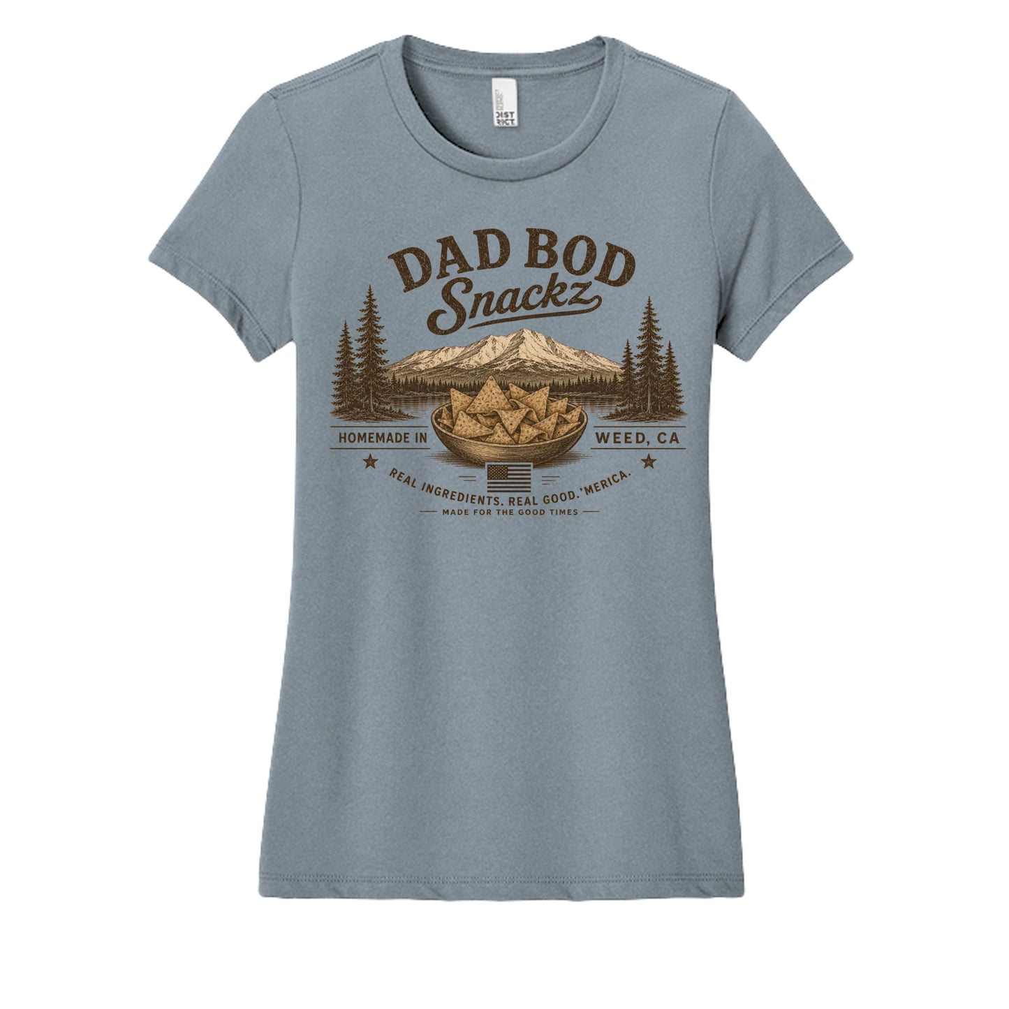 Flint Blue Heather - DM130L - FRONT