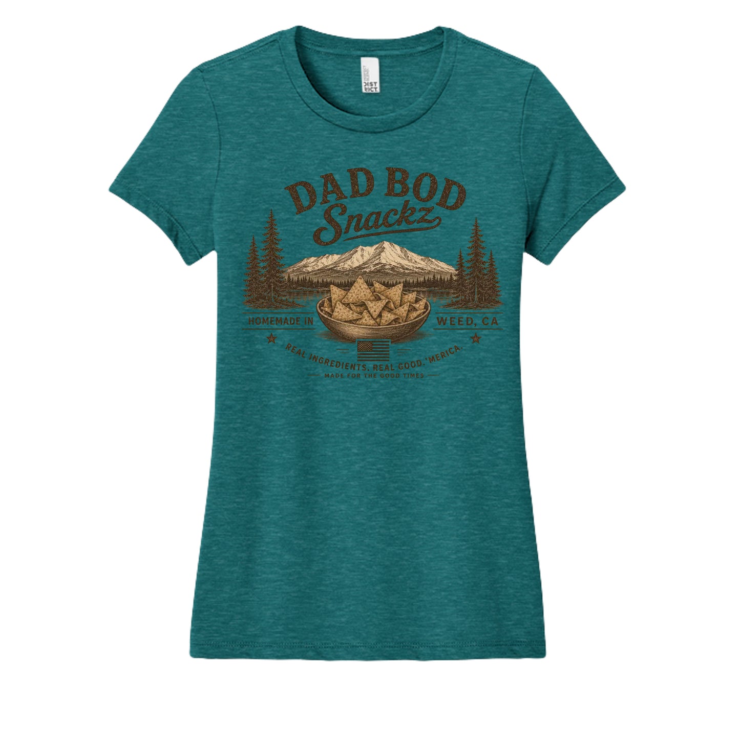 Heathered Teal - DM130L - FRONT