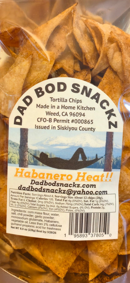 Dad Bod SnackZ  Habanero Heat!!